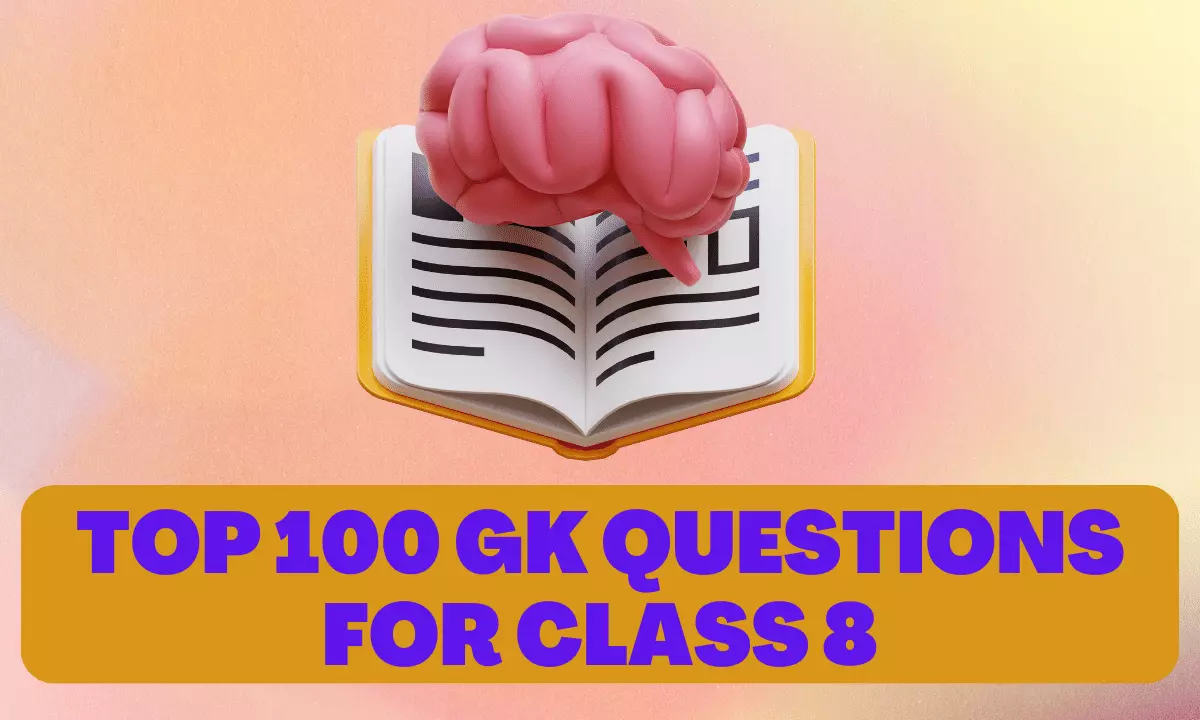 GK Questions For Class 8